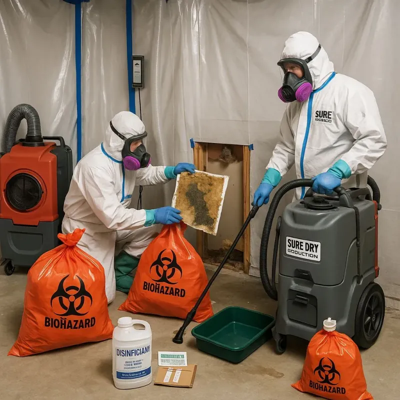 Contaminated Water Handling Protocols process in Winnsboro Mills, SC