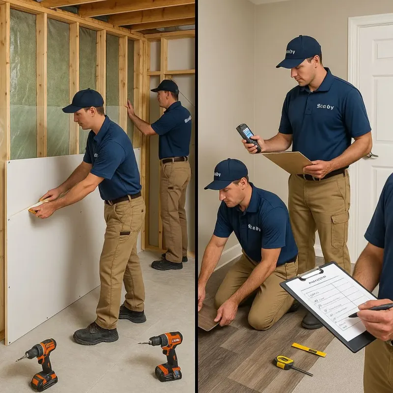 Repairs and Reconstruction process in Winnsboro Mills, SC