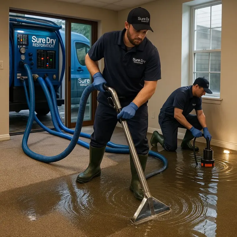 Water Extraction and Removal process in Winnsboro Mills, SC